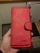 Billetera Baellerry de cuero de las mujeres de lujo tarjeta soporte embrague Casual mujeres carteras bolsillo con cremallera bolsillo Hasp cartera mujer bolso