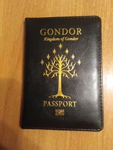 Funda de pasaporte del reino de Gondor, árbol blanco de Gondor, envío directo