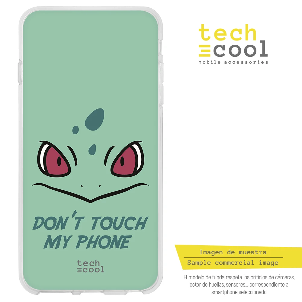 FunnyTech®Силиконовый чехол для samsung Galaxy S8 Plus L персонажи Покемон Бульбазавр "Dont touch"