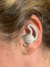 Tapones de silicona para los oídos, protectores para los oídos de 2/3 capas, cónicos, para dormir, auriculares con reducción de ruido, aislamiento acústico, 1 par