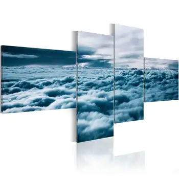 

Picture-with the head in the clouds-100x45 cm