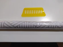 Stick Wallpaper Removable Vinyl-Film Geometric Silver Hexagon Haohome Peel Self-Adhesive