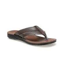 FLO MB-1001 коричневые мужские ботинки Панама клуб