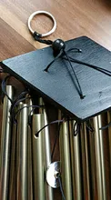 Wind-Chimes Decoration Garden-Tubes-Bells Wall-Hanging Yard Outdoor Antique Copper Living