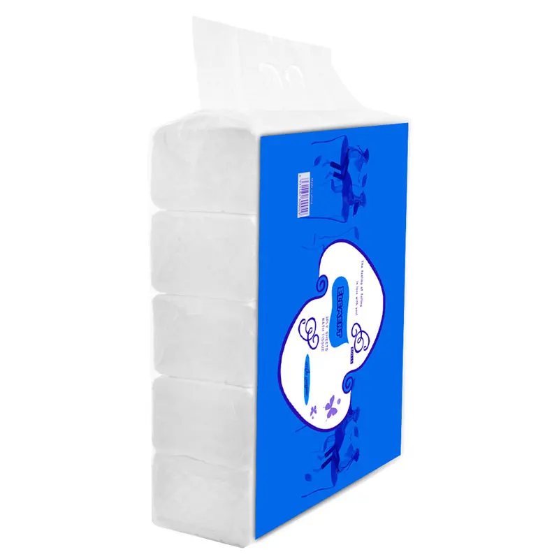 10 Packs blue Silky & Smooth Soft Toilet Paper Home Kitchen Toilet