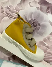 Sneaker Shoes High-Tops Rainbow-Boys Girls Children Canvas Running Spring Soft Infant
