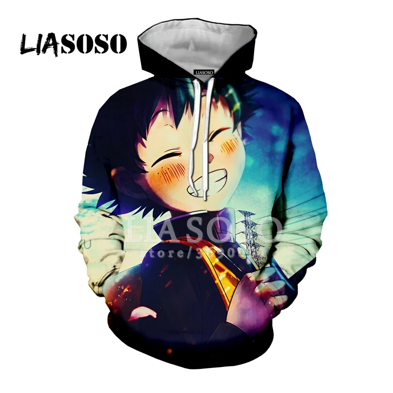 LIASOSO, новинка, аниме, комиксы, Boku, No Hero Academy, Bakugou, кацуки, 3D принт, унисекс, толстовки с капюшоном, кофты, Harajuku, топы, X2780 - Цвет: 7