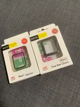 Para carcasa de reloj Apple 44mm 40mm iWatch 42mm 38mm parachoques de templado de vidrio de 44 42 38 42mm reloj de apple 4 4 5 SE 6