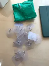 Colgadores de pared de puerta autoadhesivos transparentes para 20 piezas, ganchos de succión de carga pesada, ventosa de taza para cocina y baño