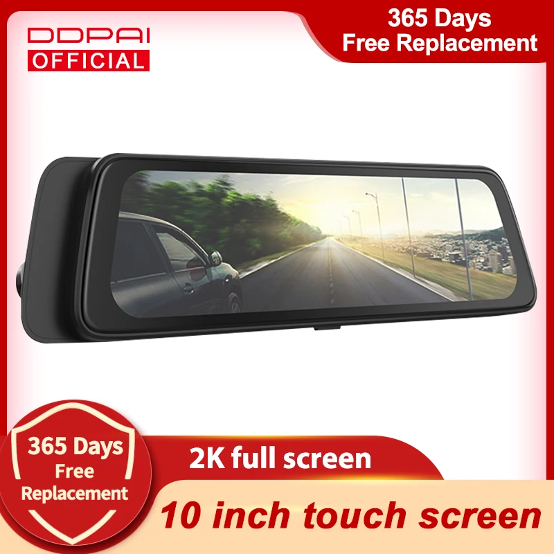 DDPai Dash Cam Mola E3 HD GPS Hidden Vehicle Drive Auto Video DVR Android Wifi Smart Connect Car Camera Recorder Parking Monitor