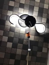 Lighting-Decoration Wall-Lamps Led-Sconce Bedside Bedroom Aisle Black Modern Minimalist