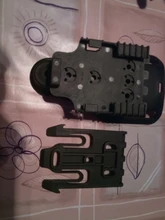 Funda táctica de alta calidad para cinturón Airsoft, adaptador de gota, Clip corto SOG, montaje de cinturón de caza, cartel para colgar, 2 pulgadas