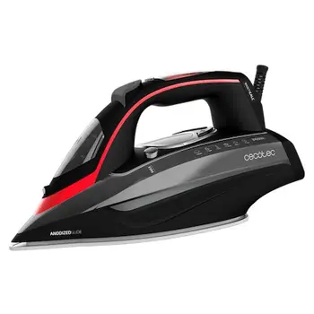 

Steam Iron Cecotec 3D ForceAnodized 950 Smart i-Pump 400 ml 3100W Black Red