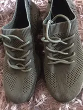 Otoño zapatillas de deporte de las mujeres de malla zapatos planos zapatos de mujer de encaje transpirable Casual Mujer Zapatos confort Color caramelo sólido damas de talla grande