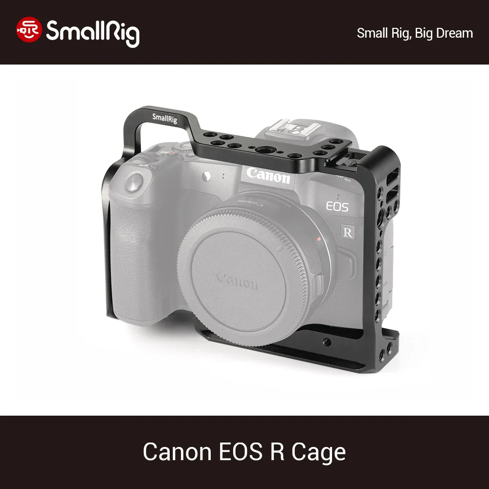Клетка для камеры SmallRig клетка Canon EOS R со встроенной швейцарской пластиной Arca