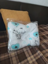 [Simfamily]-almohada para recién nacido, soporte para el sueño, dibujos animados cóncavos, cojín moldeador impreso, previene la cabeza plana