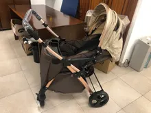 Cochecito de bebé plegable de la luz del paisaje de peso de viaje portátil cochecito para niños recién nacido silla de bebé cochecito de Niños de