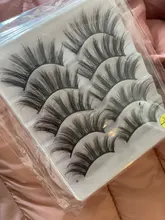 Pestañas postizas suaves 3D, pestañas largas y gruesas finas tupidas, hechas a mano, suaves, maquillaje para pestañas, herramientas de extensión, 5 pares