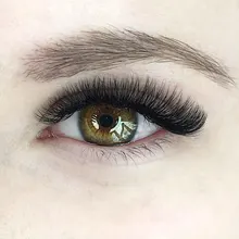 IRISYOUSELF-extensiones de pestañas postizas de visón, 20 hileras, naturales, suaves, individuales, maquillaje