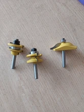 Carril del vástago y broca para ranuradora de escalón combinado, cortador de espiga estándar para carpintería, 1-3 uds., 8mm