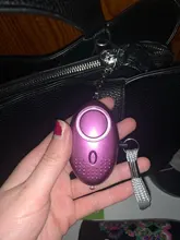 Alarma de autodefensa de 130dB para mujer, protección de seguridad, alerta de seguridad Personal, llavero fuerte, alarma de emergencia