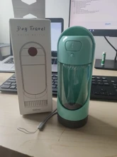 Botella de agua portátil para perros pequeños y grandes, bol para beber de 300ml para mascotas, dispensador para alimentación de gatos, para exterior