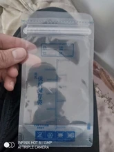 Bolsas de almacenamiento de leche materna para el congelador, etiquetas desechables de comida para bebé, seguro, 30 Uds.