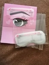 Plantillas para cejas 10 unidades/juego, plantilla para moldear cejas, herramientas de maquillaje, pegatinas, moldeador de cejas, herramienta cosmética, belleza, DROPSHIP