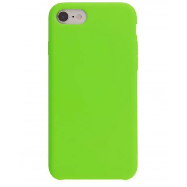 Silicon case for 7,7 +,8,8 + X, XS, XR, xsmax. Brightly Green