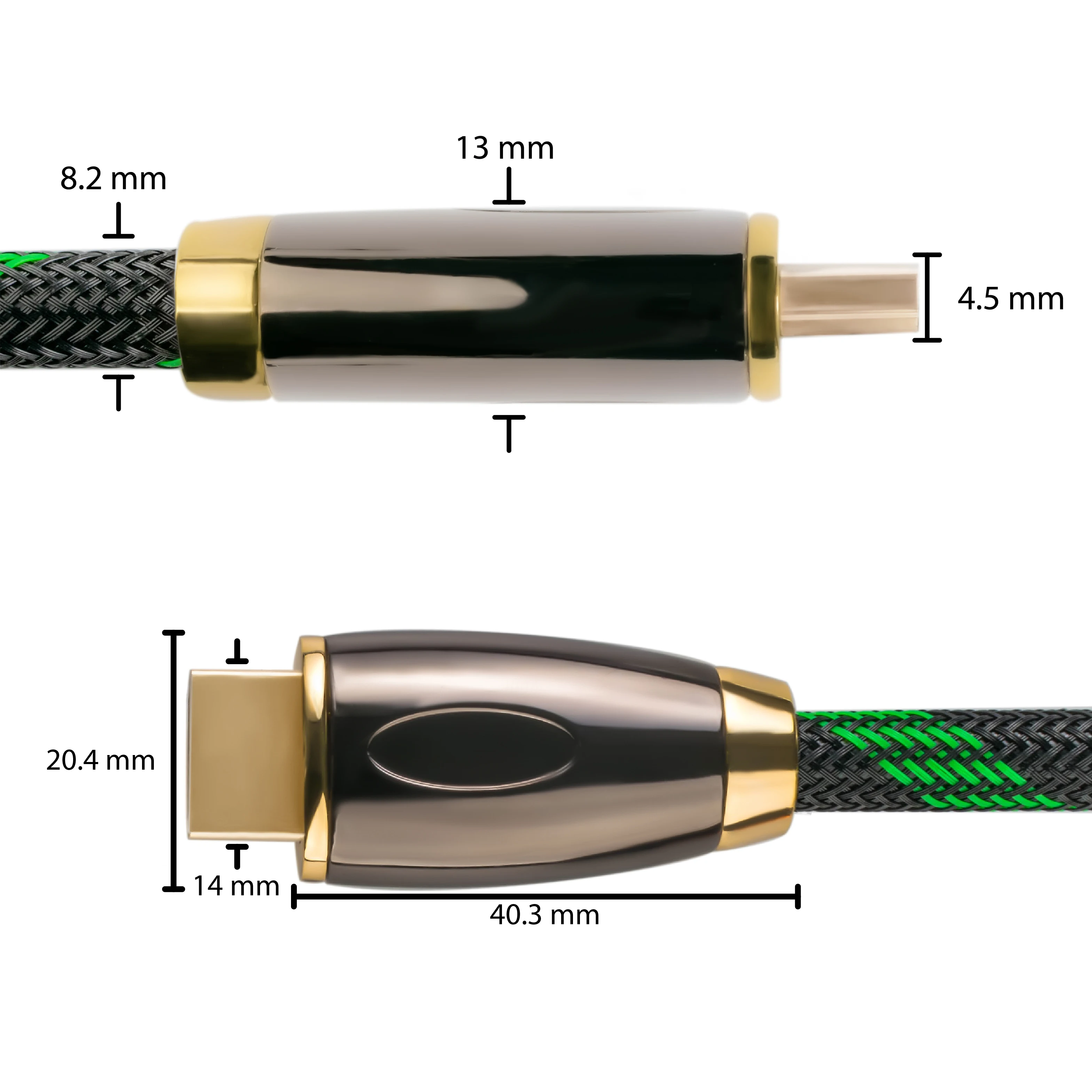 GCR Кабель DELUX hdmi to для Smart TV ПК монитора проектора Xbox PS Blu Ray плеера Ultra HD 4K 3D видео cable