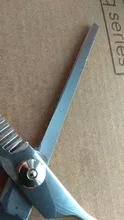 Herramienta de estilismo para corte y adelgazamiento, tijeras de acero inoxidable para salón, tijeras de peluquería, dientes planos regulares, 6 pulgadas