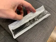 Correa de acero inoxidable para Apple Watch, banda de 44mm y 40mm para iWatch de 42mm/38mm, pulsera de Metal de mariposa para Apple watch serie 5 4 3 se 6