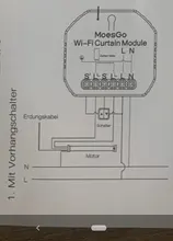 Módulo interruptor persiana de persiana enrollable para cortina con mando a distancia, para Motor eléctrico, protector solar, funciona con Google Home, Alexa