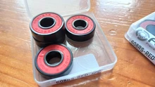 Wheel-Bearing Skateboard Inline-Roller 608 2rs ABEC9 Sealed-8x22x7-Mm-Shaft Red 16pcs