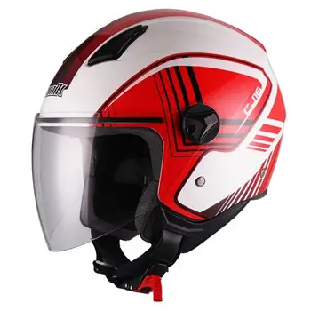 

JET HELMET UNIK CJ-16 SAME RED SCREEN