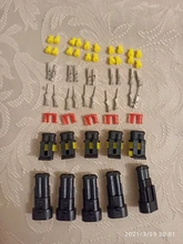 Way-Amp Electrical-Wire-Connector-Plug Super-Seal Waterproof 2-Pin for 2-5sets-Kit 1/2/3-/..
