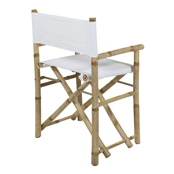 Стул(89x58x45 см) Бамбук белый BigBuy Home