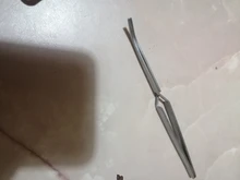 1pc pinzas de uñas artísticas de acero inoxidable acción cruzada pinzas multifuncional en forma de Clip de manicura curva alicate para uñas herramientas