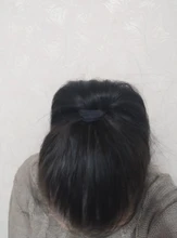 ZZHAIR-extensiones de cabello humano con cola de caballo, 60g, 16 -20, hechas a máquina, Remy, Natural, liso