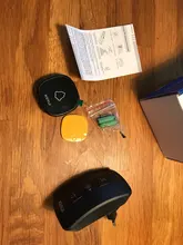 KERUI-Kit de timbre inalámbrico M525, campana de puerta inteligente de seguridad para el hogar, resistente al agua, botón táctil para exterior de transmisión súper larga