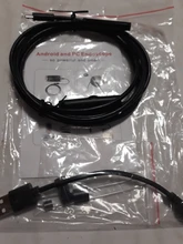 2M 1M 7mm de la cámara del endoscopio Flexible IP67 inspección impermeable boroscopio cámara para Android PC portátil 6LED ajustable