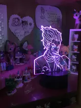 Night-Lamp Bedroom Decor Manga Gift Anime Hunter-X-Hunter Kids Child for 3d