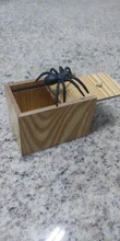 Nuevo divertido asustar a Caja de broma araña oculta en caso de gran calidad broma De Scarebox interesante jugar truco broma Juguetes
