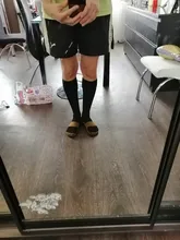 Medias de compresión de las mujeres de los hombres calcetines para correr y senderismo 20-30 MmHg vuelo embarazo hinchado las venas varicosas maratón calcetines de deporte