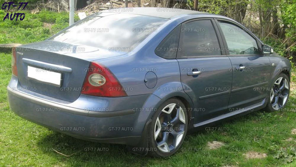 Внешние накладки порогов для Ford 2 2004-2011 боковые юбки 1 комплект / 2 шт Внешний Материал ABS пластик Стайлинг