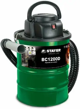 

Stayer 1200D Vacuum Cleaner Ash, 1200 W, 230 V, Green, 0