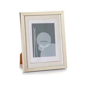

Photo frame Gift Decor Silver (13 x 18 cm)