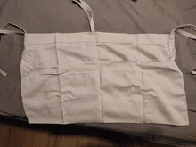 Organizador de bolsillo para cuna de bebé, juguetes de cabecera sólidos, bolsa de almacenamiento colgante, bolsa de almacenamiento para bebés Descr ligera y portátil