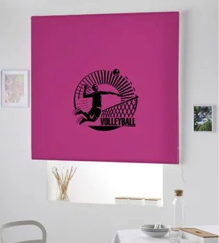 

Blind Iroa rolling Youth sports/Volley Ball! ROLLER BLINDS TRANSLUCENT! (FUCHSIA 100X175)
