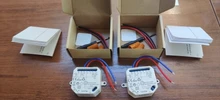 Módulo de persiana inteligente WiFi, interruptor de Motor de persiana enrollable, Control remoto inalámbrico, funciona con Alexa y Google Home
